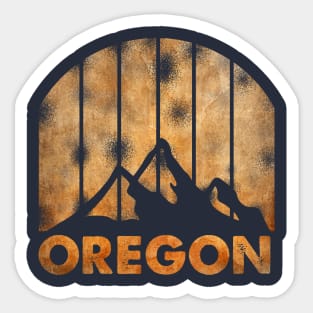 Oregon gold Sticker